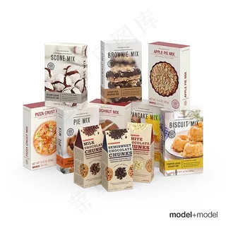 食品包装模型