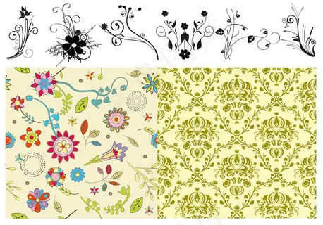 实用的花纹矢量