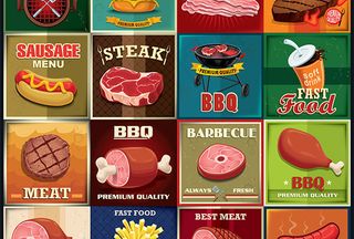 烤肉图标设计,免抠元素