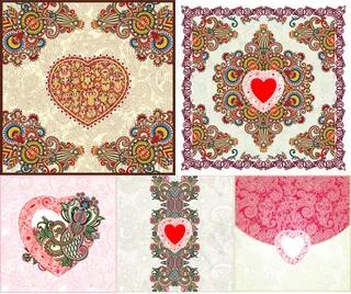 心形情人节卡片