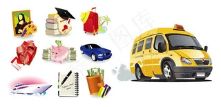 精致的图标,免抠元素