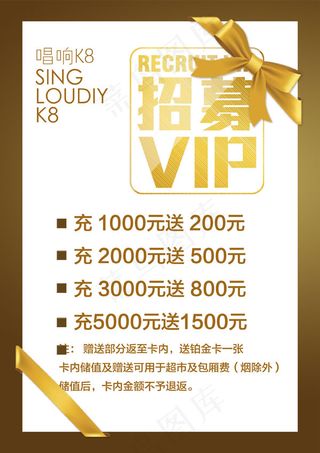 招募VIP海报