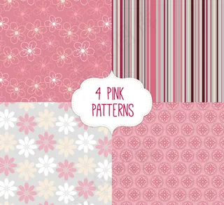 粉色系无缝背景