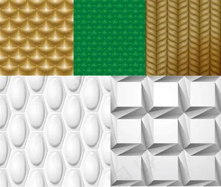 三维连续图形背景