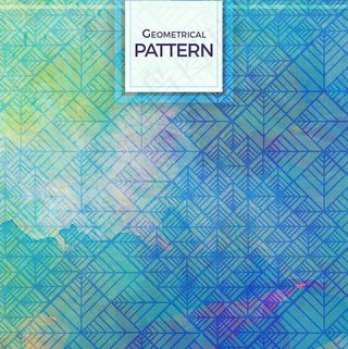 菱形花纹无缝背景