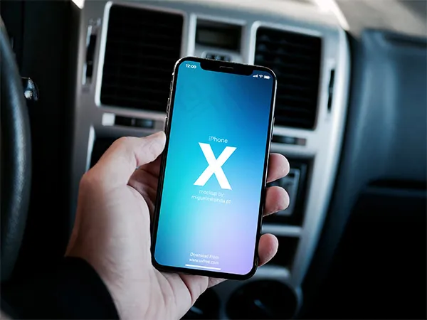 iPhoneX样机psd模版下载