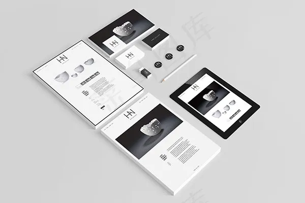 时尚商务样机(3000X2000(DPI:300))psd模版下载