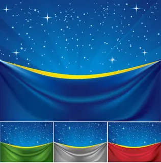 星空下的布矢量