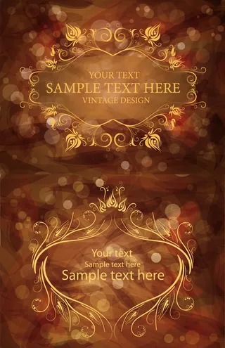 花纹幻影光斑背景,背景元素