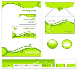 绿色企业简单VI模