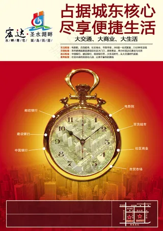 宏达房地产广告