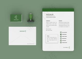 简约商务VI模板