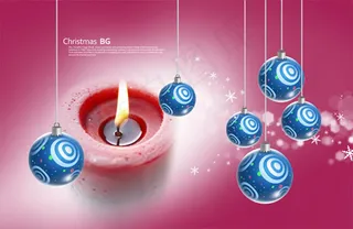 典雅圣诞节背景