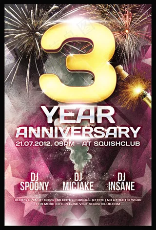 夜店3周年庆派对