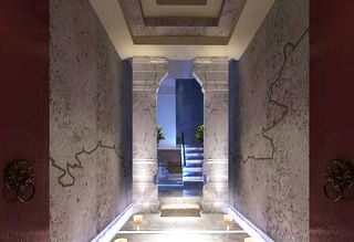 别墅过道3d模型