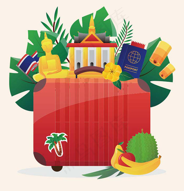 泰国旅游文化元素