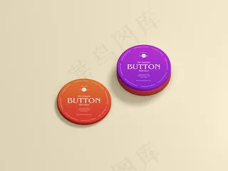 徽章按钮样机