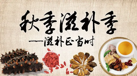 秋季滋补季海报