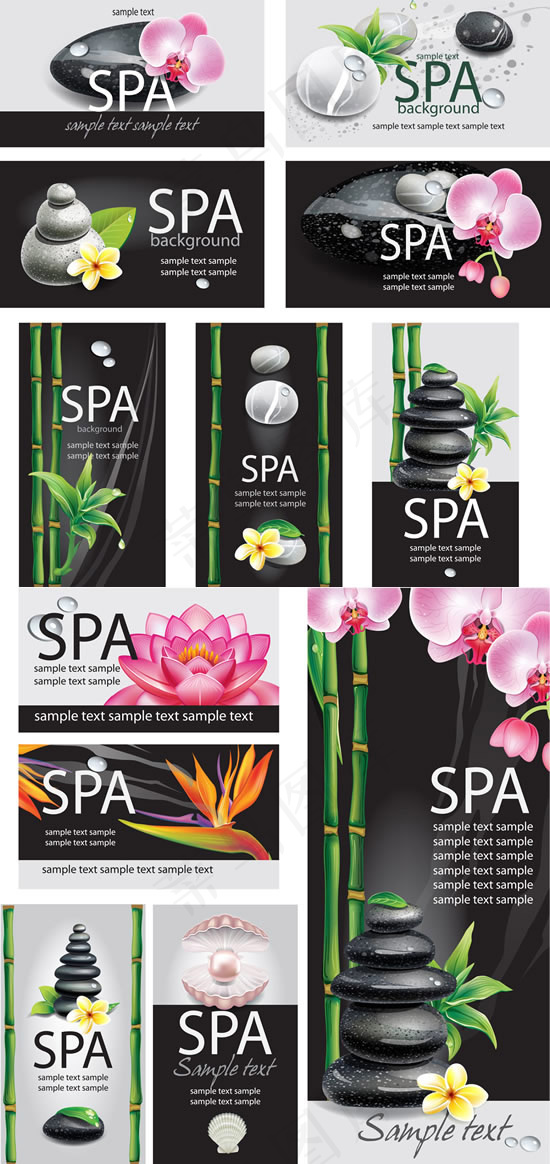 SPA主题bannereps,ai矢量模版下载