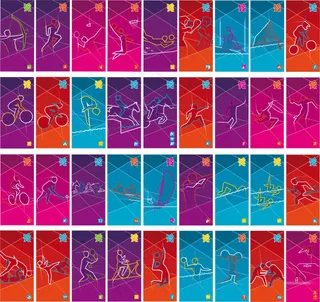 伦敦奥运会图标,免抠元素