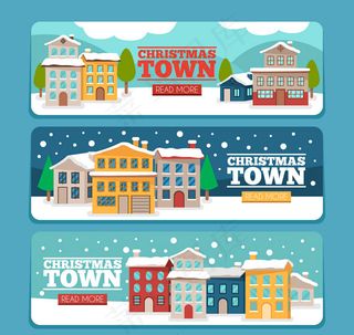 圣诞小城banner