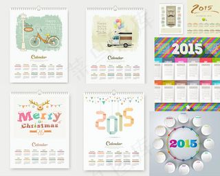 方形与圆形日历