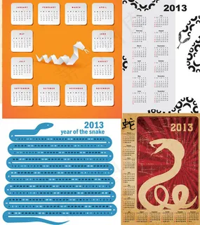 2013年日历创意