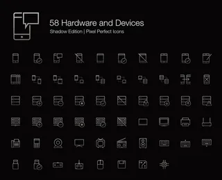 电子智能科技图标,免抠元素,背景元素
