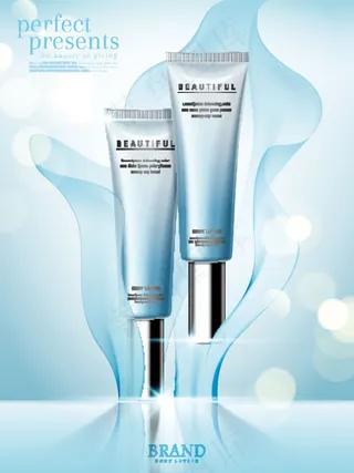 清新化妆品海报