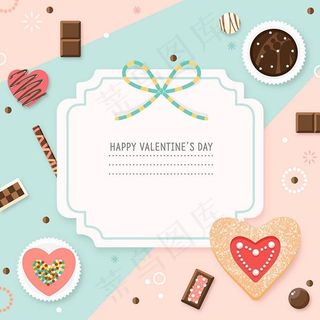 甜蜜情人节海报