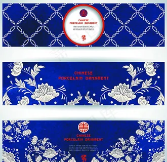 传统花纹banner