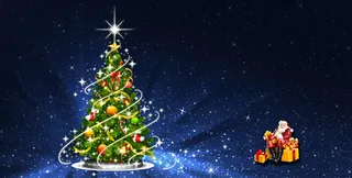 圣诞节海报背景