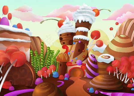 糖果甜品乐园卡