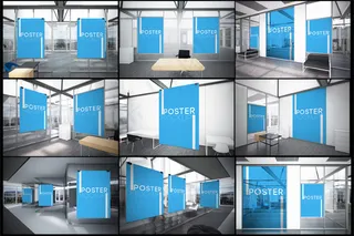 海报展示效果图