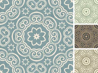 时尚墙纸花纹背景