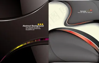 动感线条背景,背景元素