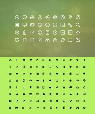 实用单色系图标,免抠元素