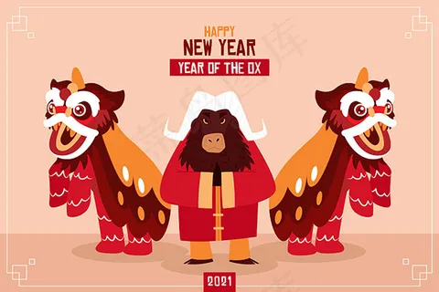 2021中国新年海报