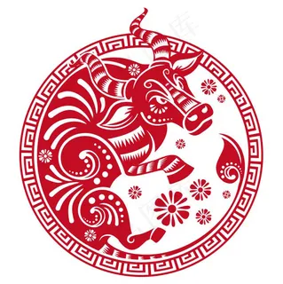 牛年春节剪纸 牛年春节剪纸