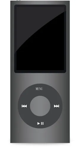 矢量iPodNanoai矢量模版下载