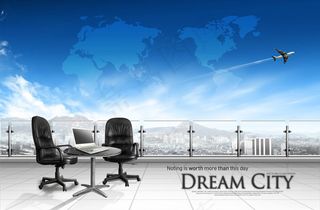 地图与城市建筑