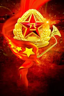 建军节海报背景