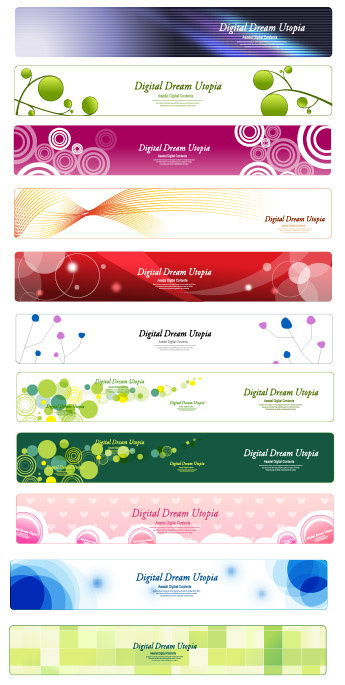 时尚花纹BANNER-6