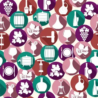 葡萄酒元素背景 葡萄酒元素背景