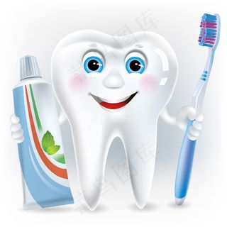 卡通牙齿设计
