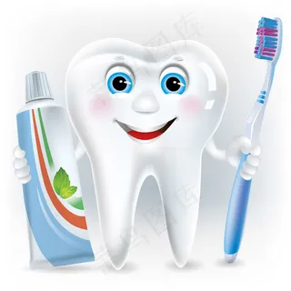 卡通牙齿设计