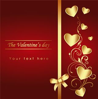 蝴蝶结与心形图案