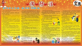 消防宣传板报