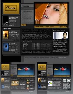 电子商务网页模板,背景元素