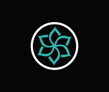 圆形花朵logo 圆形花朵logo